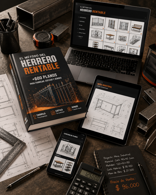 PLANOS DE HERRERIA + 7 BONUS DE REGALO